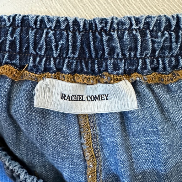 Rachel Comey Patchwork Jean w/ Elastic Waist, Light Weight Denim Size S - Picture 7 of 7